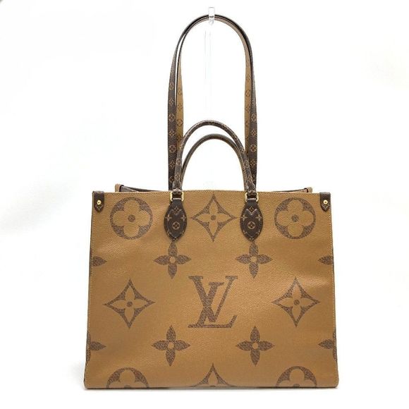 Louis Vuitton Tote Bag On The Go Monogram Giant Brown GM Shoulder Bag - Picture 1 of 9